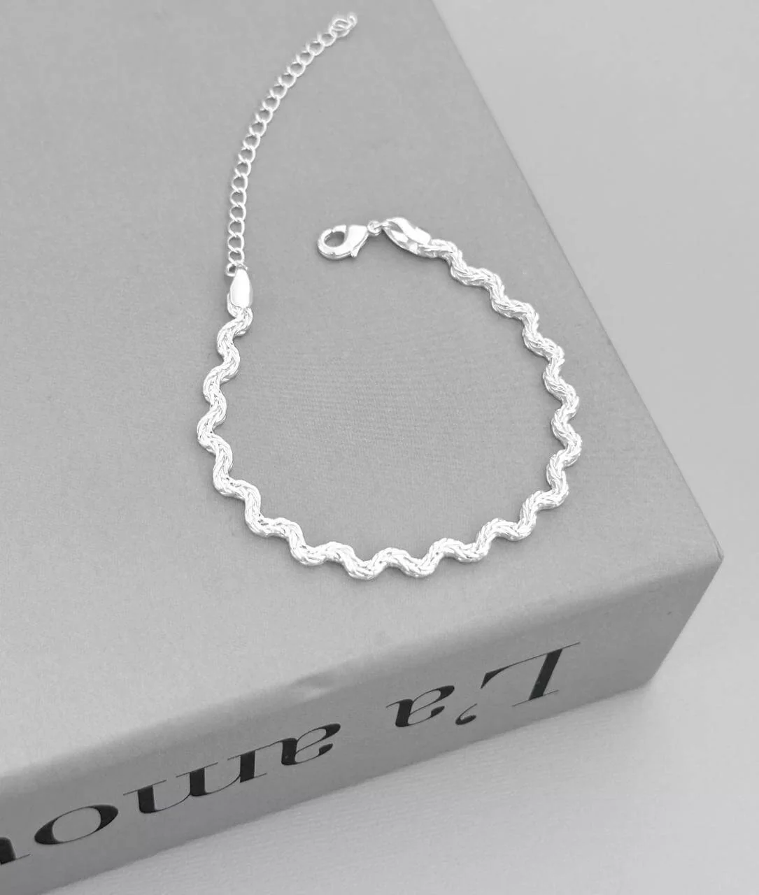 PULSEIRA ZIG ZAG BRILHOSA — foto 1