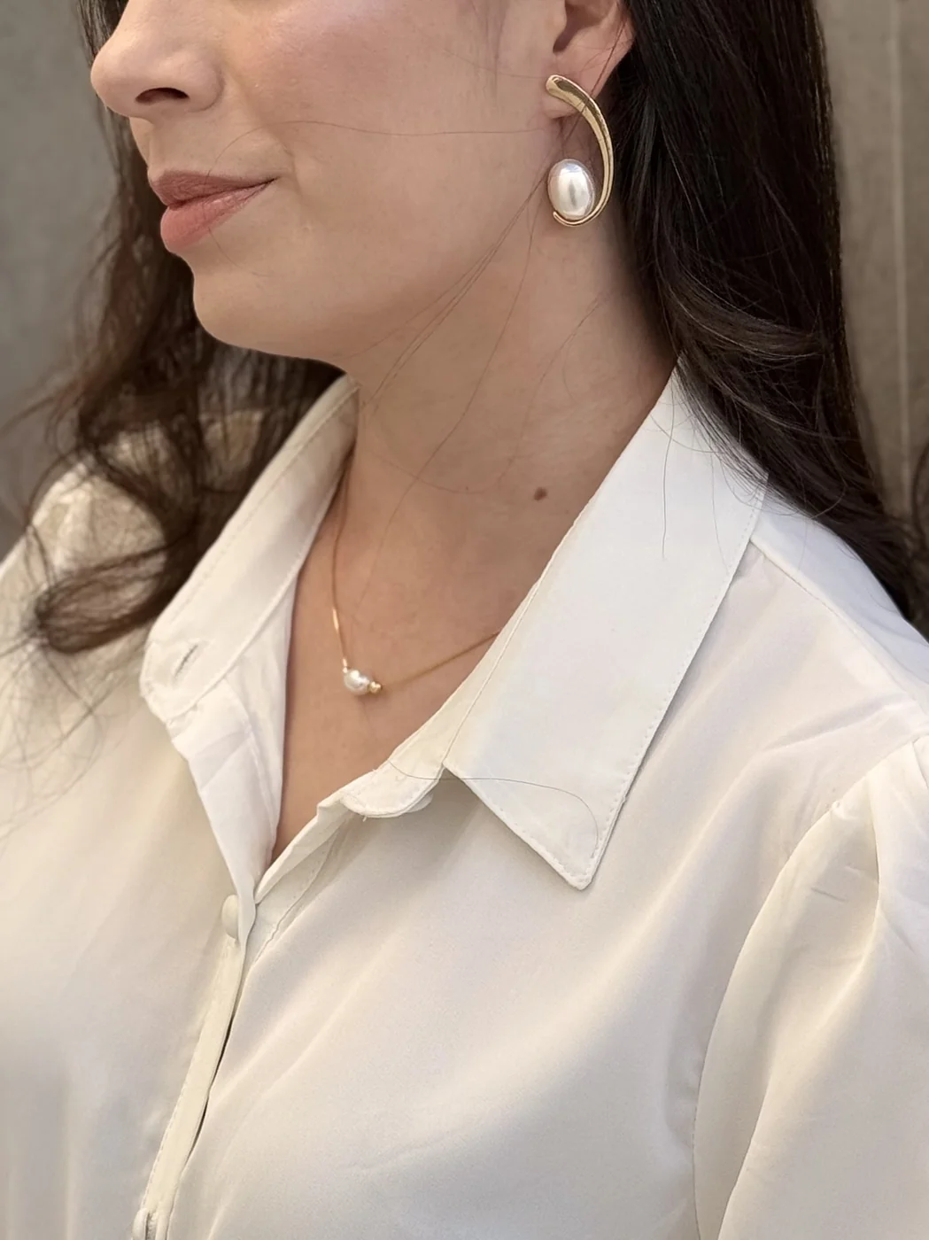 COLAR BOLINHA PEROLA — foto 1