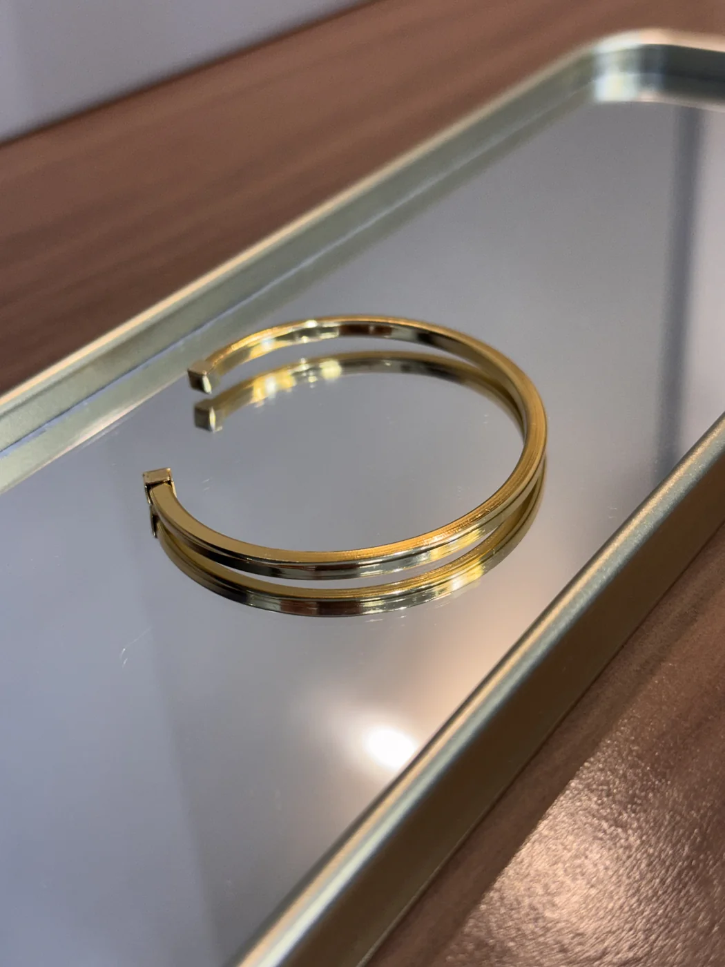 BRACELETE QUADRADO FINO — foto 1