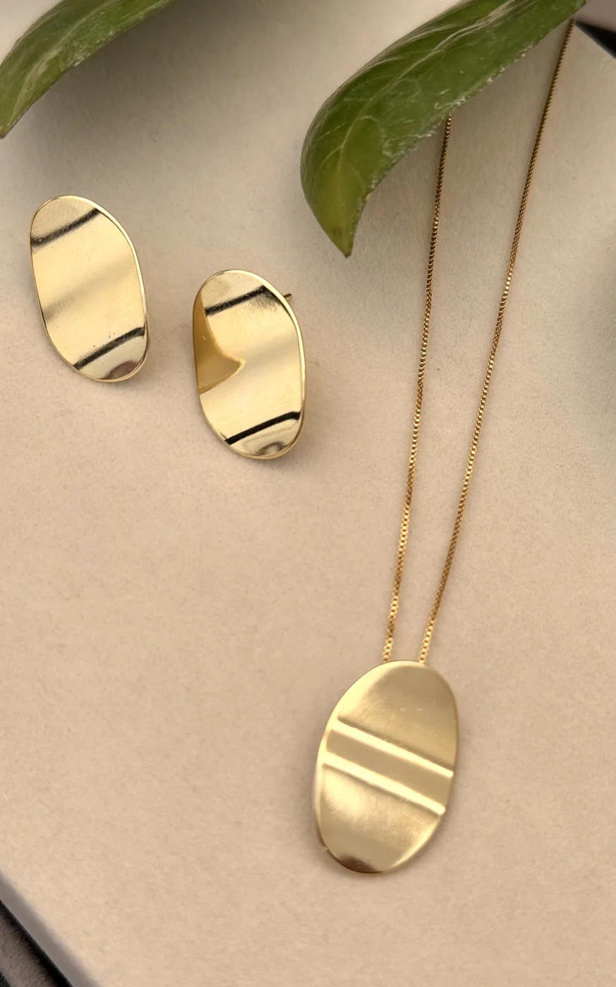 CONJUNTO OVAL LISO  — foto 1