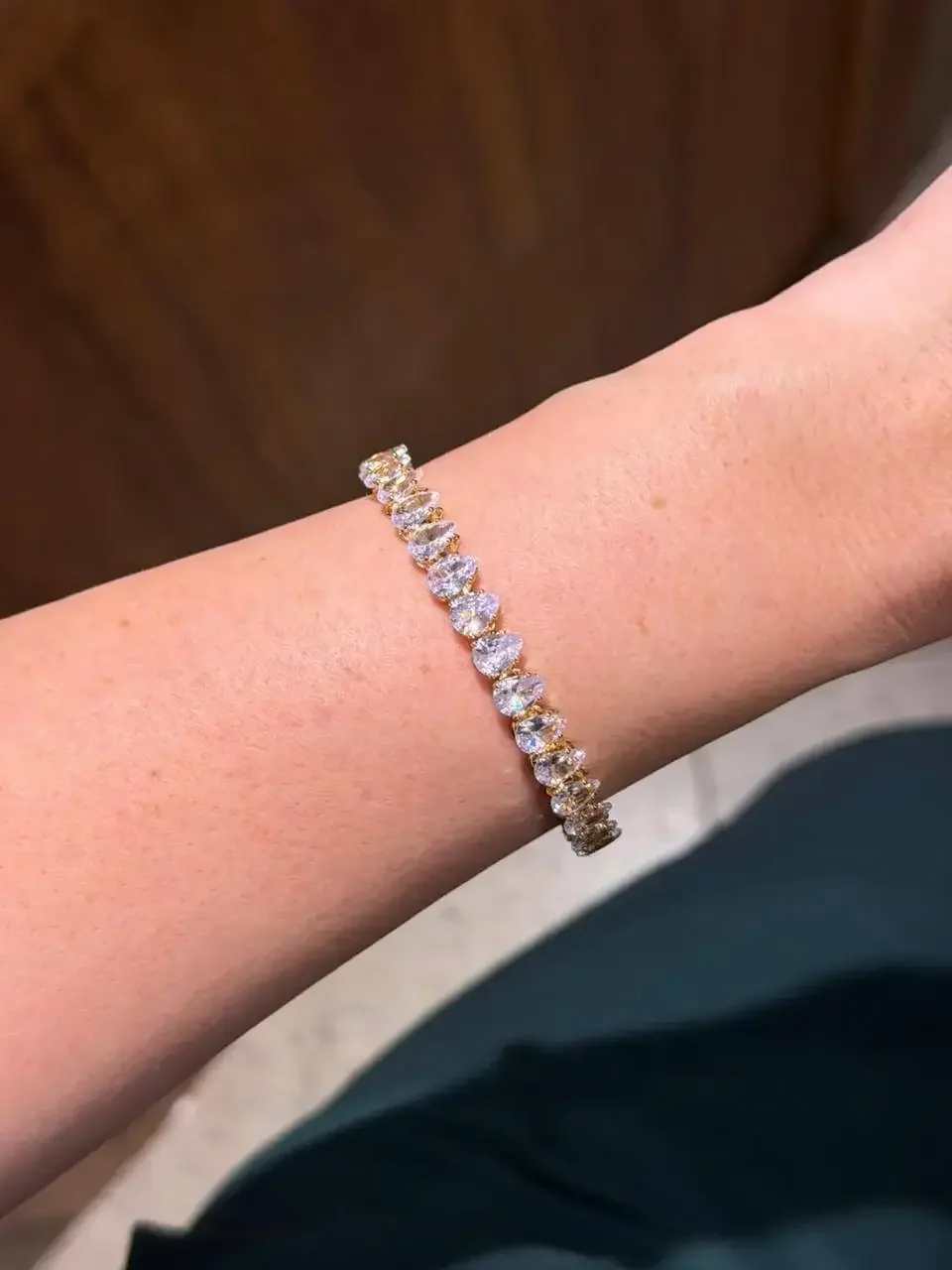 BRACELETE FOLHEADO GOTA — foto 1